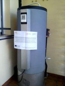 energía termosolar acumulador en Castelló de Rugat